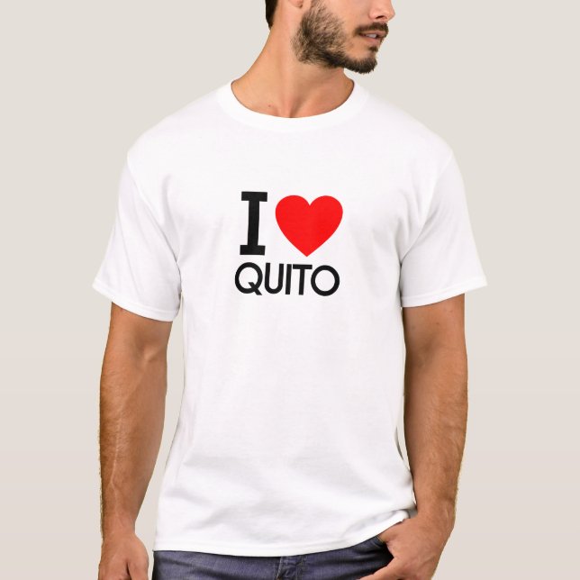 T-shirt I Love Quito (Devant)
