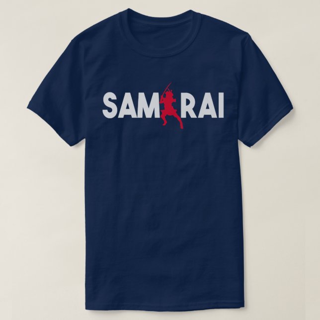 T-shirt I Love Samurai Joueur Samurai Entraîneur  (Design devant)
