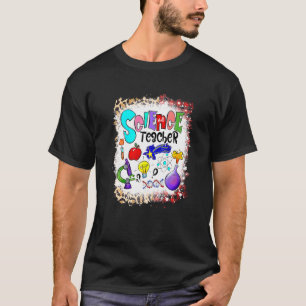 T-shirt I Love Science Enseignant Laboratoire de chimie En