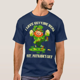 T-shirt I Love Se diriger vers Jour de la Saint Patrick Na