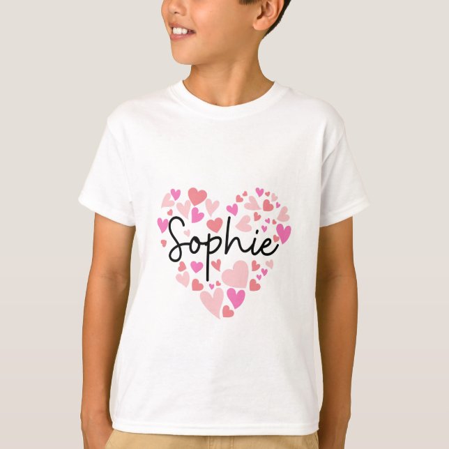 T-shirt I love Sophie (Devant)