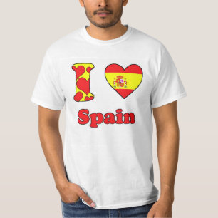 T-shirt I Love Spain