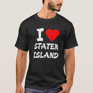 T-shirt I Love Staten Island