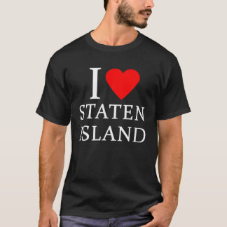T-shirt I Love Staten Island