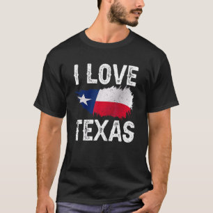 T-shirt I Love Texas Sayings Pride Texan Patriotic