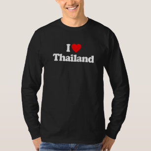 T-shirt I Love Thailand Heart Funny