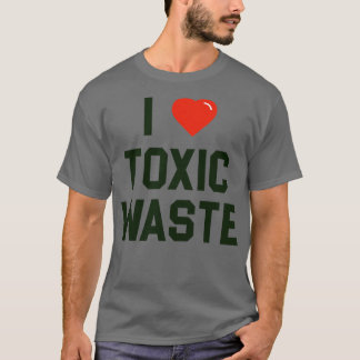T-shirt I Love Toxic Waste Chris Knight Real Genius Fan Ar