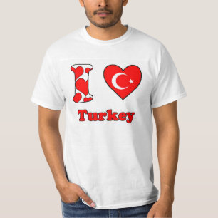 T-shirt I love Turkey