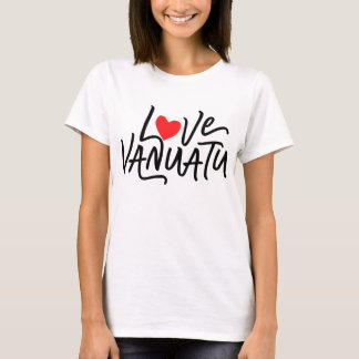 T-shirt I Love Vanuatu 
