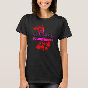 T-shirt I Love Volunteer