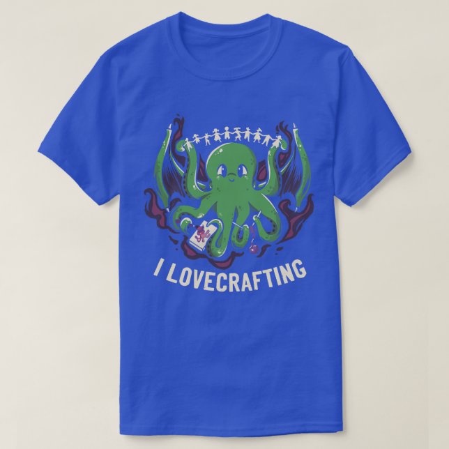 T-shirt I Lovecrafting par Tobe Fonseca (Design devant)