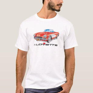 T-SHIRT I LOVETTE UNIQUE CONCEPTION DE VOITURE