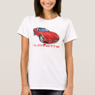 T-SHIRT I LOVETTE UNIQUE CONCEPTION DE VOITURE