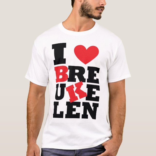T-SHIRT I LUV BREUKELEN (Devant)