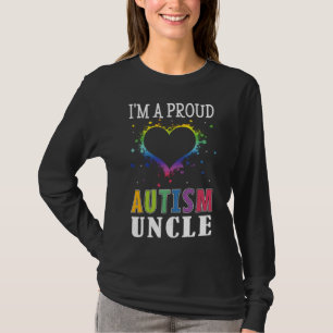 T-shirt I M Fier Oncle Puzzle Sensibilisation sur l'autism