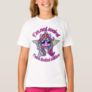 T-shirt I’m Not Weird I’m a Limited Edition Unicorn Desi