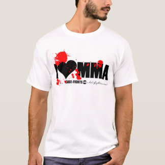 T-shirt I MIXED MARTIAL ART de coeur