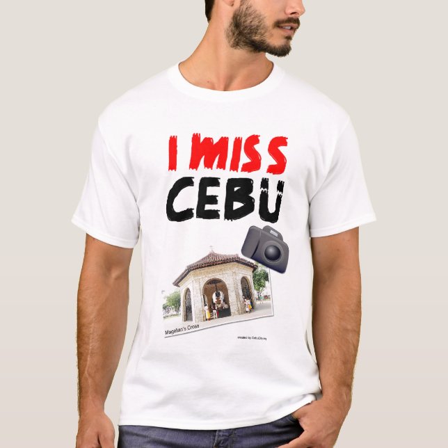 T-shirt I Mlle Cebu (la croix de Magellan) (Devant)