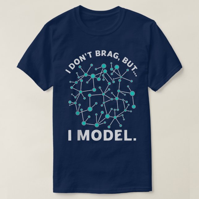 T-shirt I Model Data Science Hummor Coding1061 (Design devant)