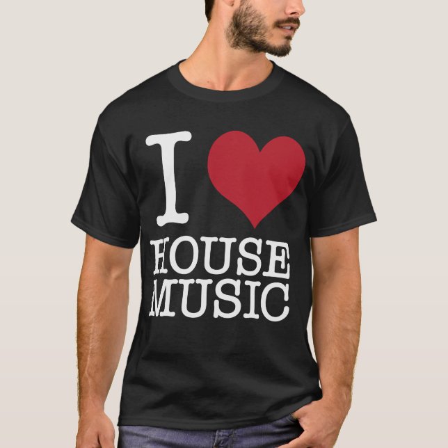 T-shirt I musique de Chambre de coeur (Devant)