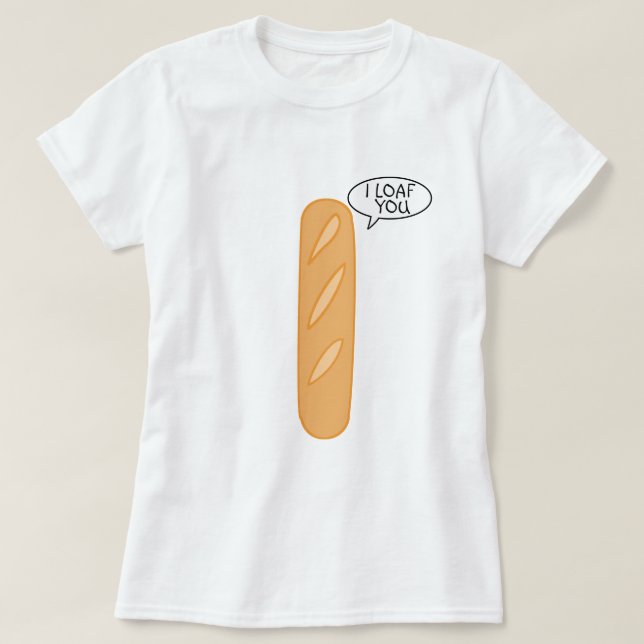 T-shirt I pain vous (Design devant)