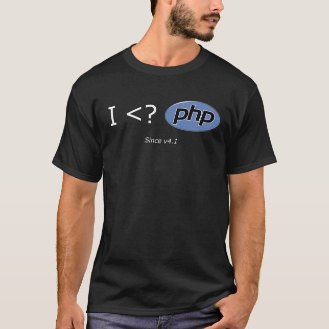 T-SHIRT I < ? PHP (Devant)