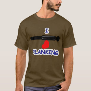 T-shirt I Planking de coeur