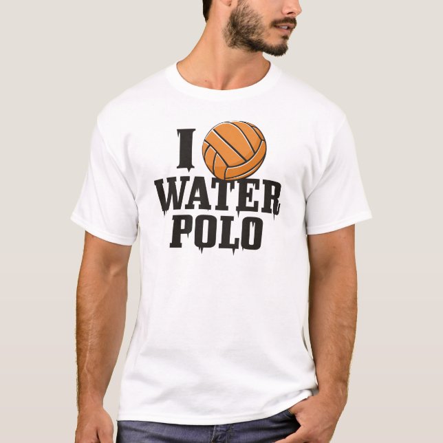 T-shirt I Play Water Polo (Devant)