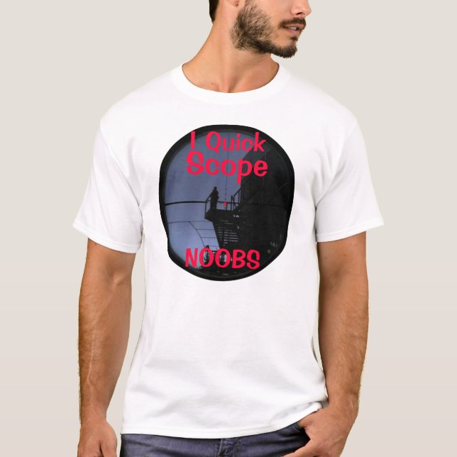 T-shirt I portée rapide NOOBS (Devant)