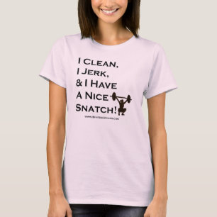 T-shirt I propre, je lance, et j'ai Nice une bribe :
