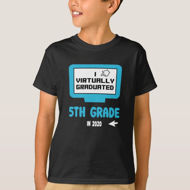 T-shirt I Quasiment diplômé de la 5e année de quarantaine (Devant)
