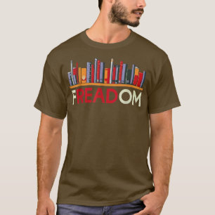 T-shirt I Read Banned Books Week Book Lover Bibliophile Fu
