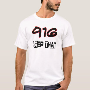 T-shirt I représentant cet indicatif régional 916