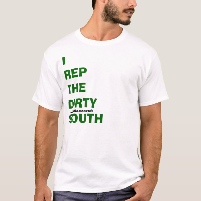 T-shirt I représentant les sud sales [vert] (Devant)