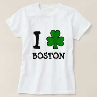T-shirt I shamrock Boston