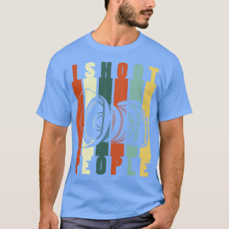 T-shirt I Shoot People (Photographie)