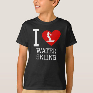 T-shirt I Ski d'eau du coeur