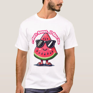 T-shirt I Sparkle - Citation d'été mignonne et confiante