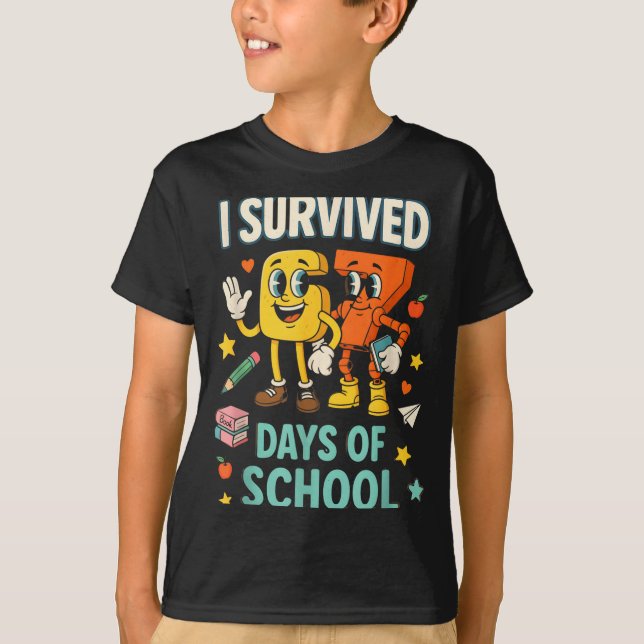 T-shirt I Survived 67 Days Of School Funny 67 Meme Teacher (Devant)