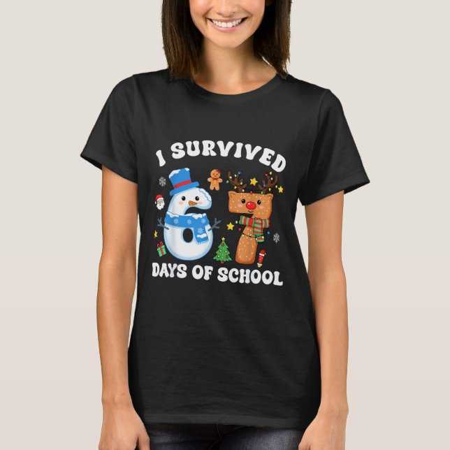 T-shirt I Survived 67 Days Of School Funny Meme Six Seven  (Devant)