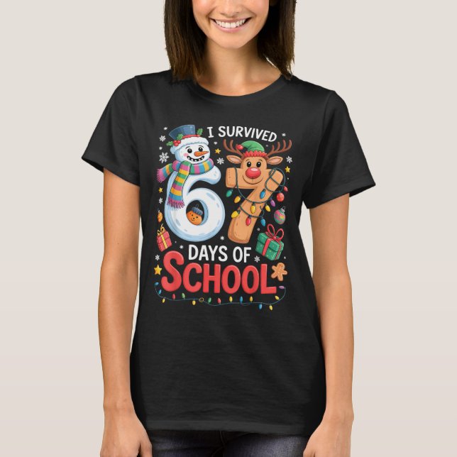 T-shirt I Survived 67 Days Of School Funny Meme Six Seven  (Devant)
