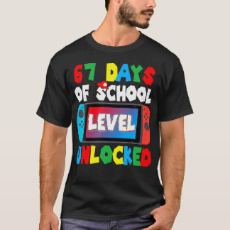 T-shirt I Survived 67 Days Of School Gamer 67 Days Student