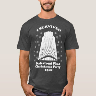T-shirt I Survived Nakatomi Plaza Christmas Party 1988