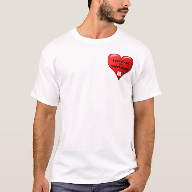T-shirt I Survived the widowmaker (Devant)