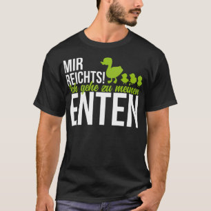 T-shirt I to my duck farmer country life gift breed pet