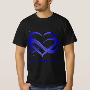 T-shirt I Wear Blue For Ataxia Awareness Warrior T-Shirt11