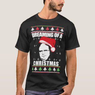 T-shirt I&x27 ; M RÊVE D'UN CHRISTMAS DE POIDS, MALHEUREUX