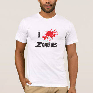 T-shirt I ♥ Zombies
