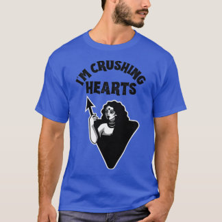 T-shirt Iam Coeurs Crushing Merveilleuse Collection En Noi