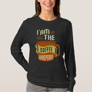 T-shirt Iam Le Café Whisperer